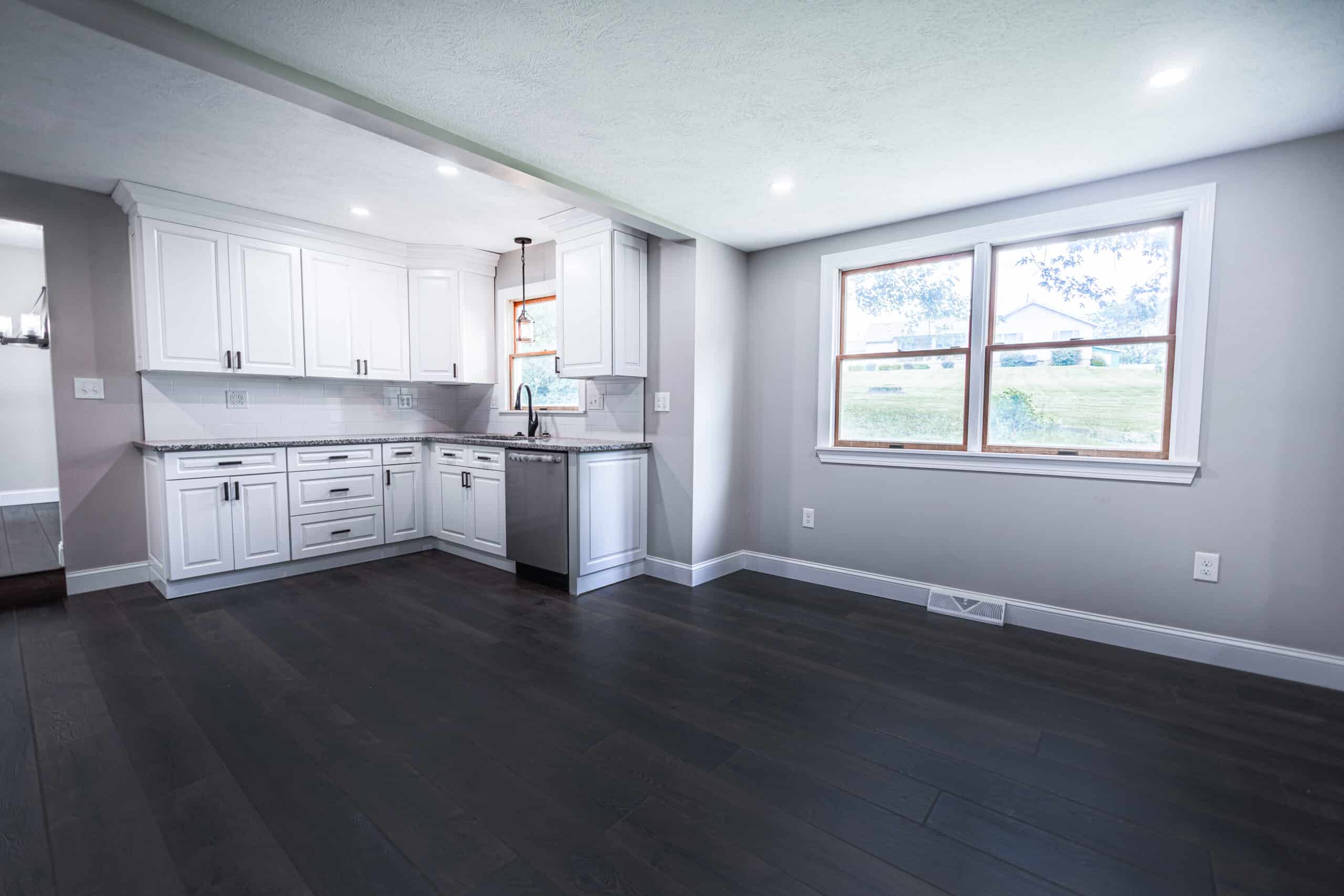 Finished kitchen