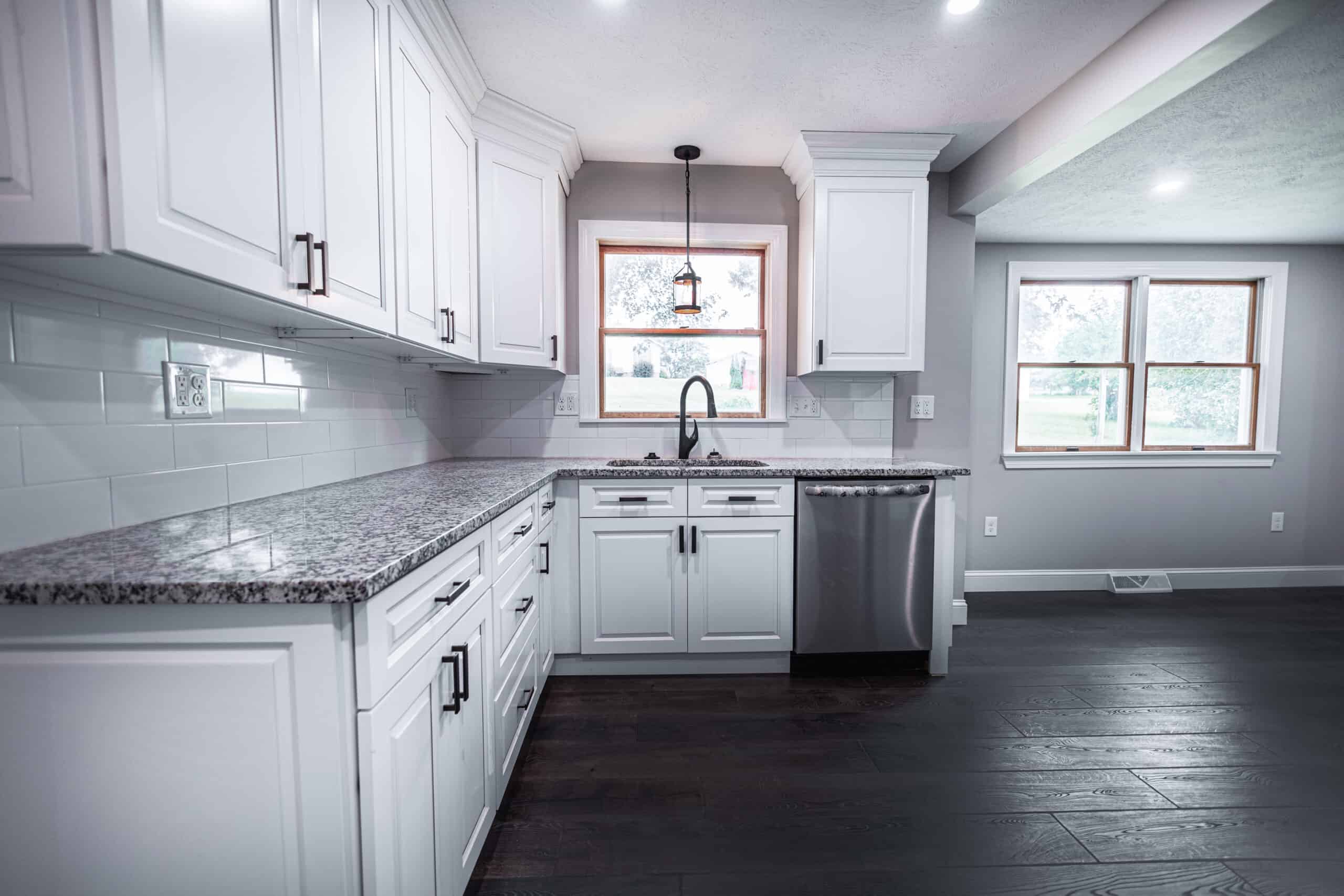 Finished kitchen