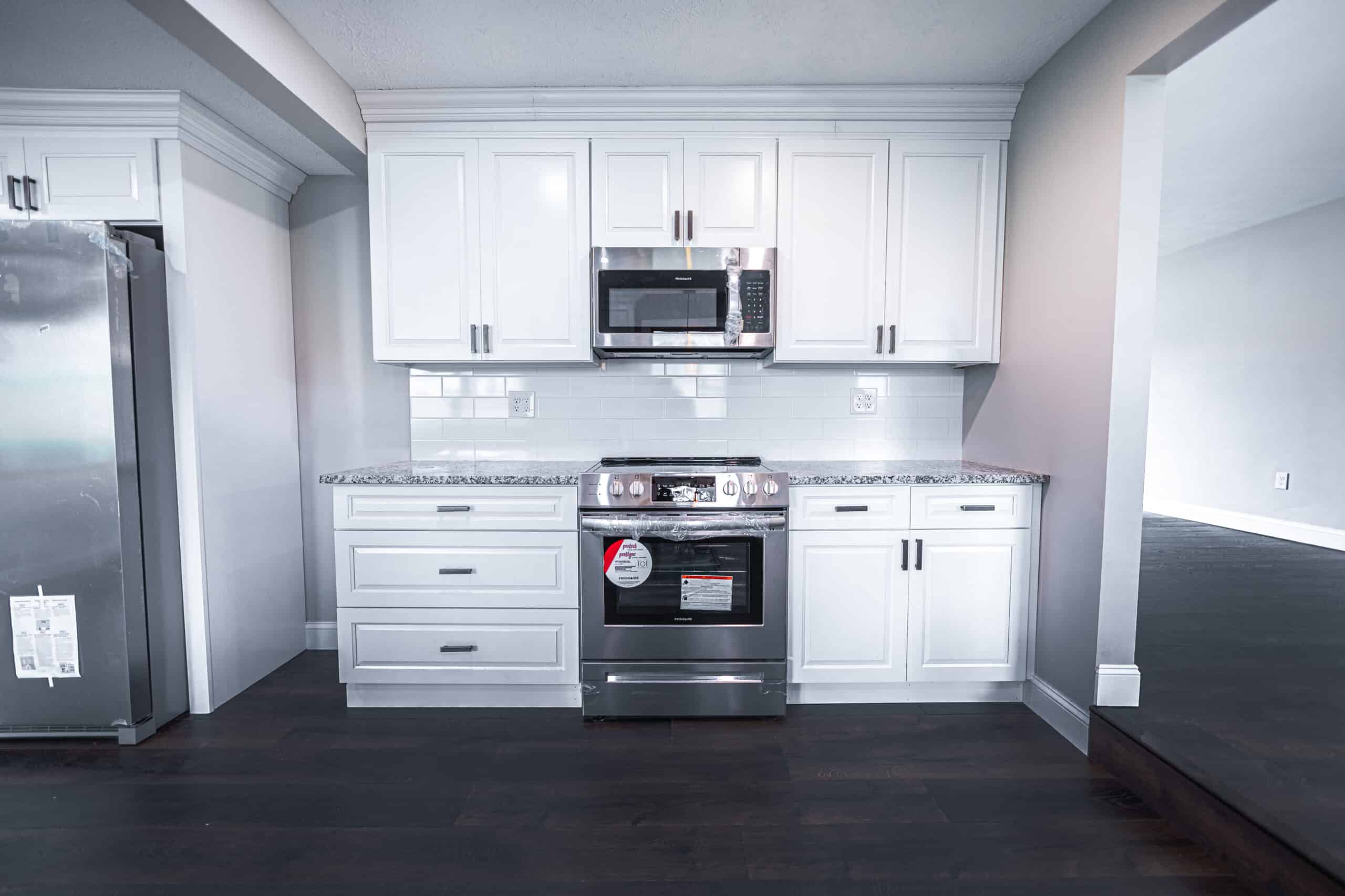 Finished kitchen