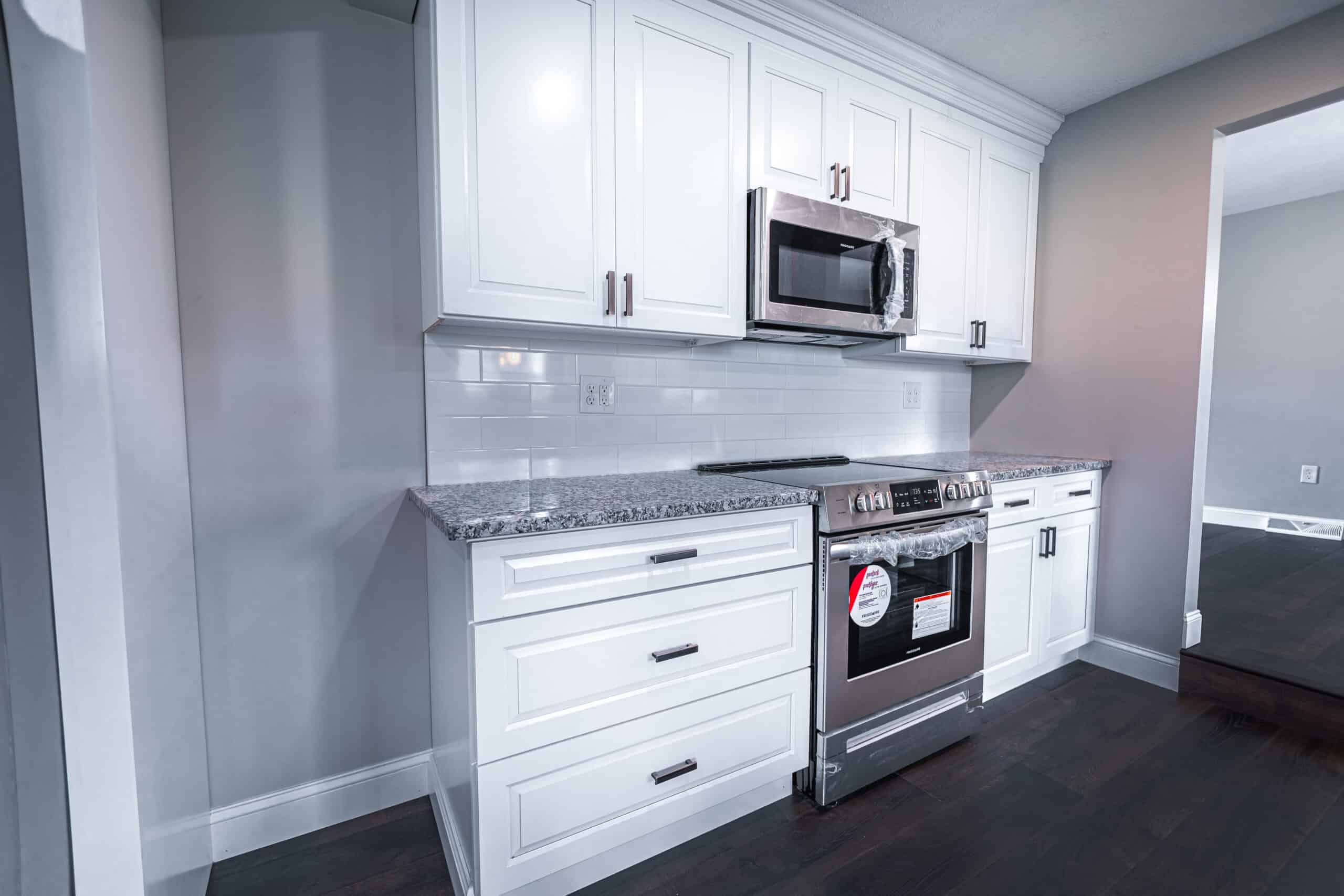 Finished kitchen