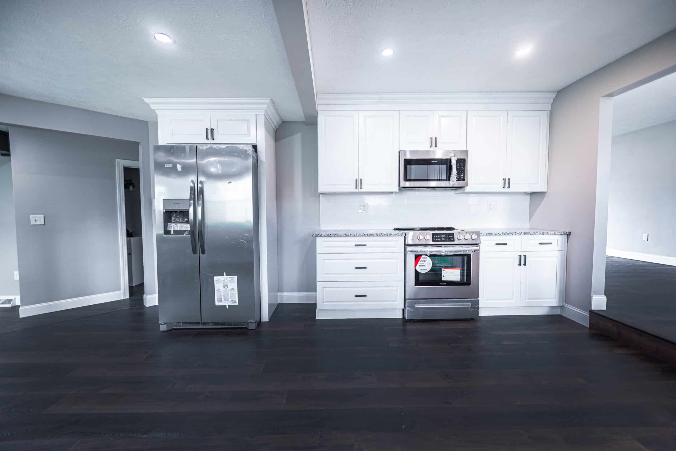 Finished kitchen