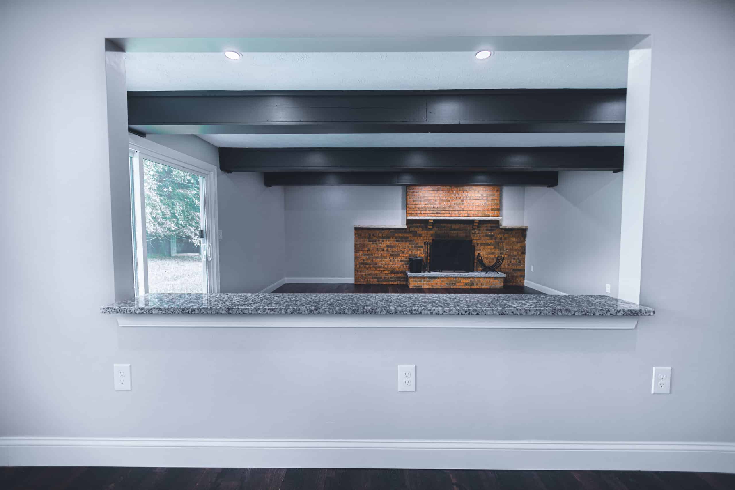 Finished kitchen