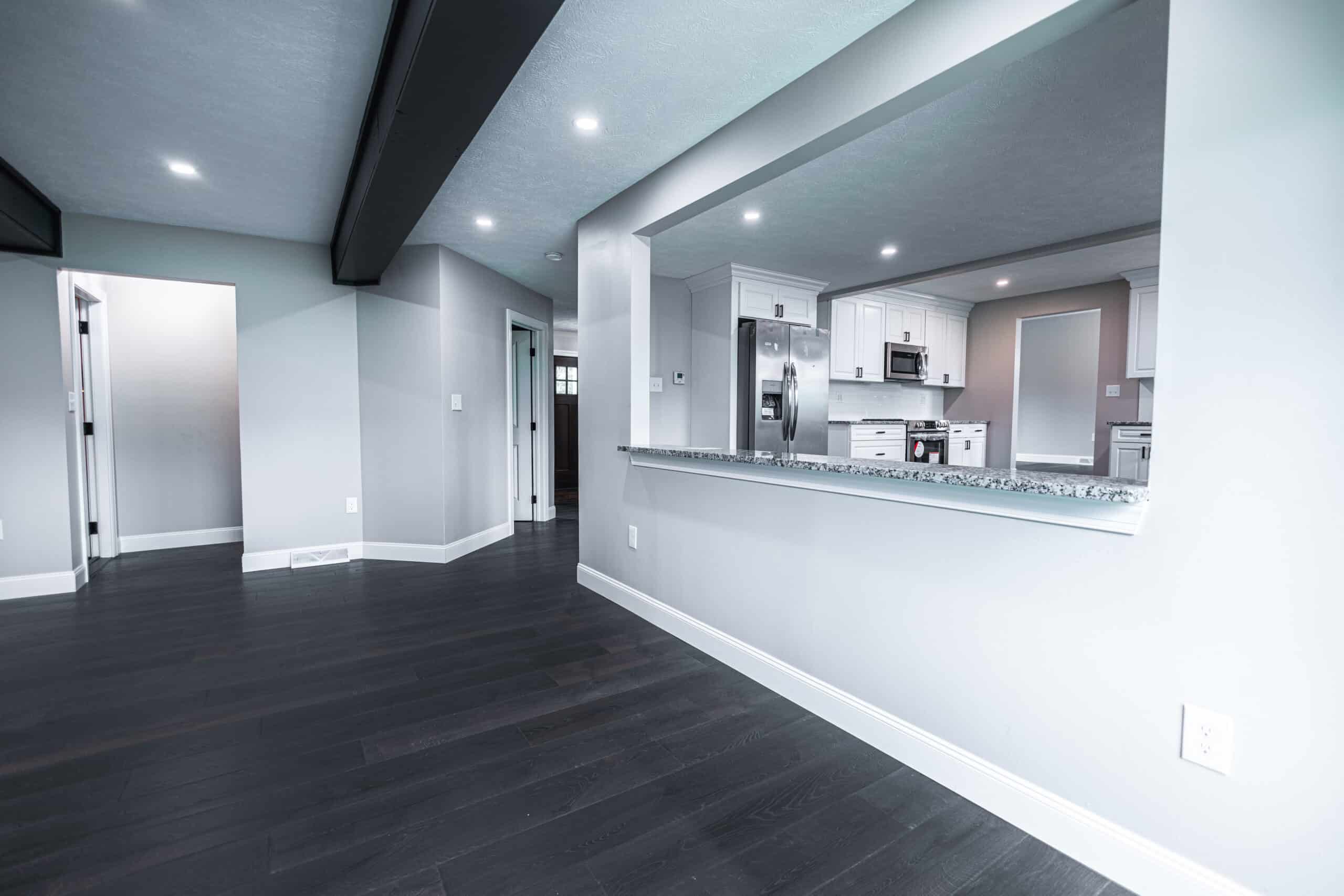 Finished kitchen