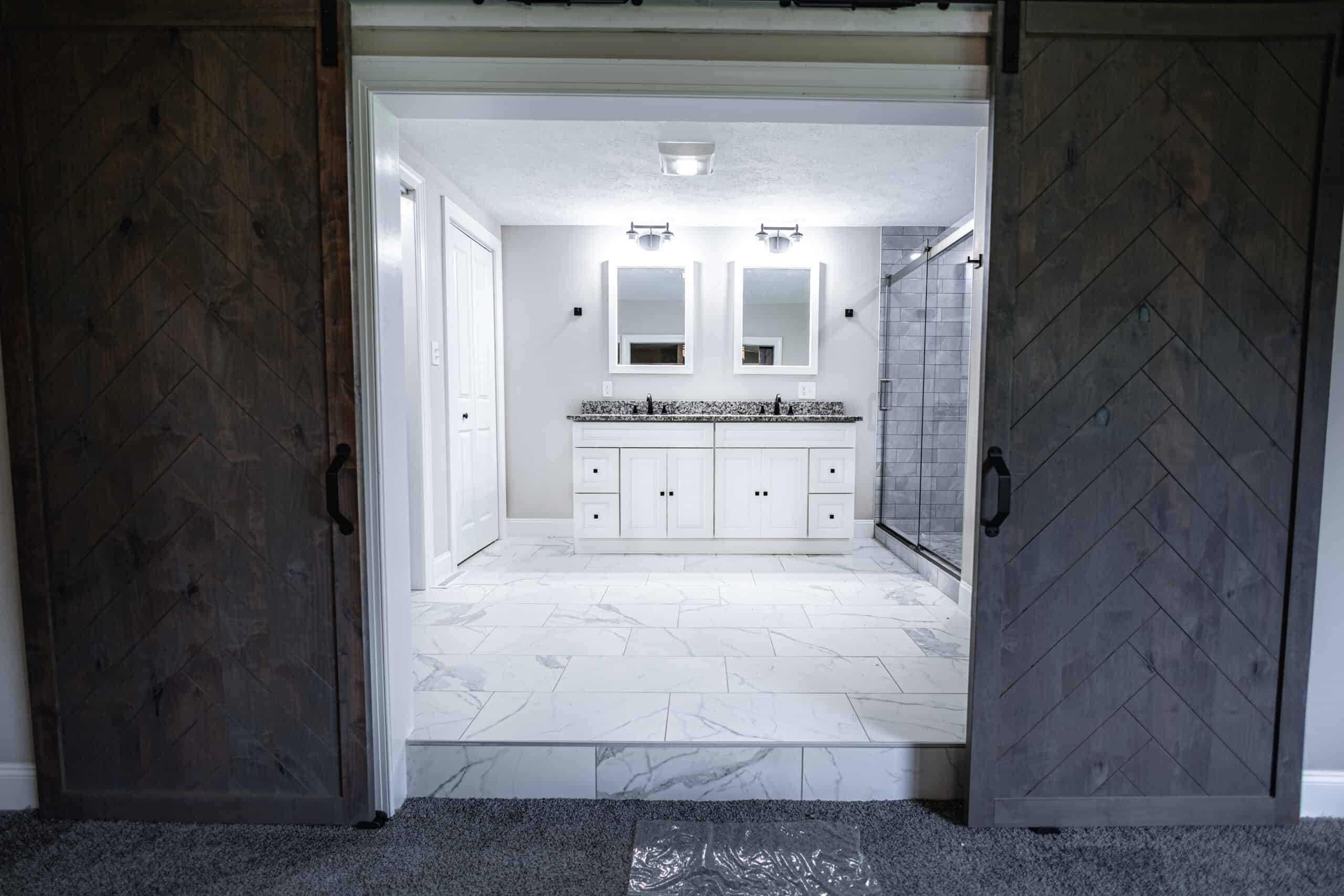 Finished kitchen