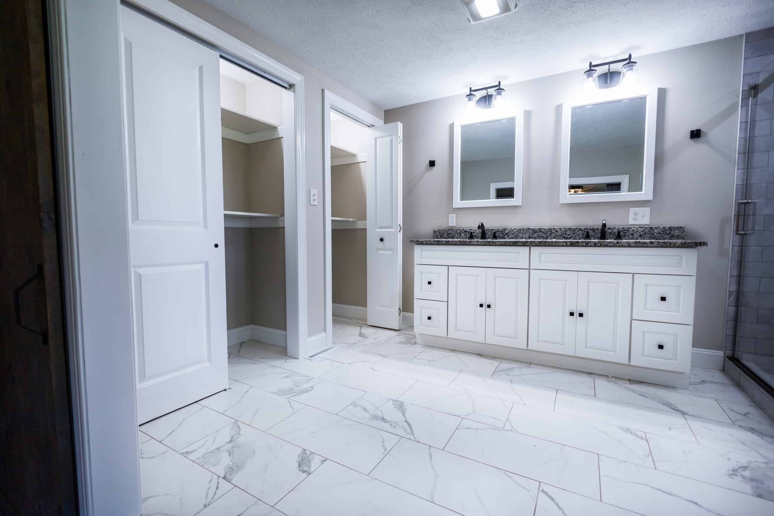 Finished kitchen